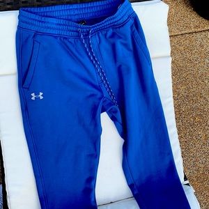 Blue Cold weather sweatpants